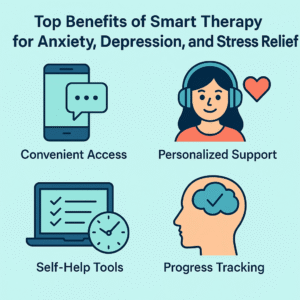 Read more about the article Top Benefits of Smart Therapy for Anxiety, Depression, and Stress Relief