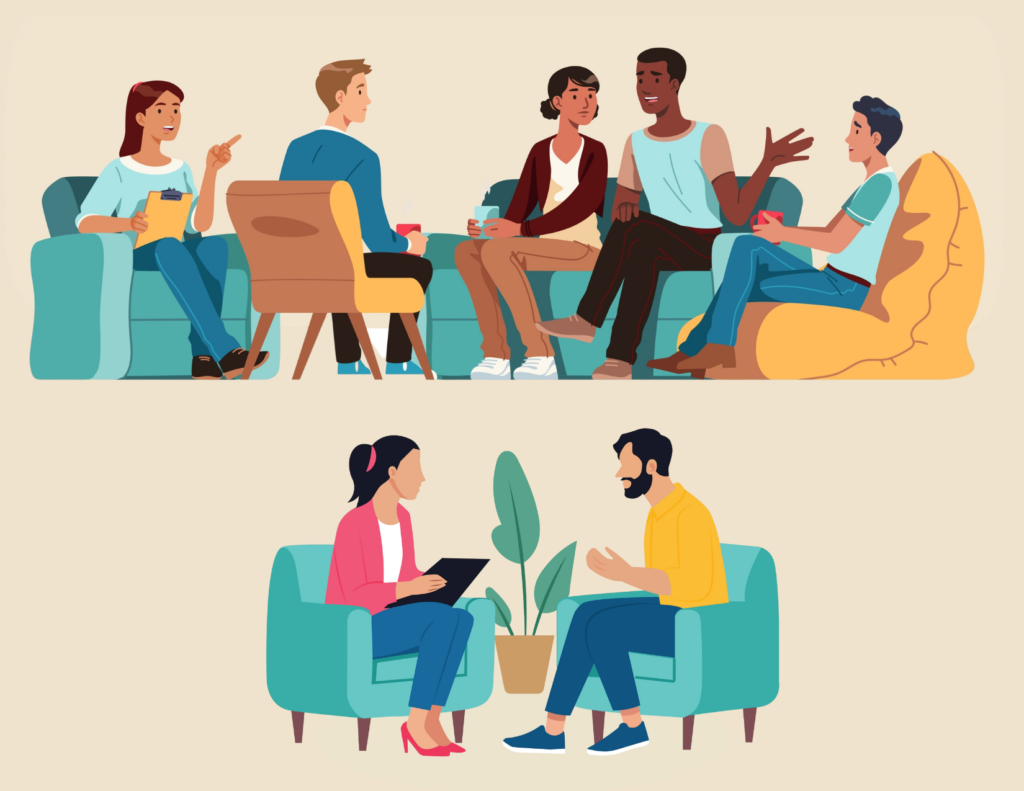 Read more about the article Group vs. Individual Therapy: Which One Is Right for You?