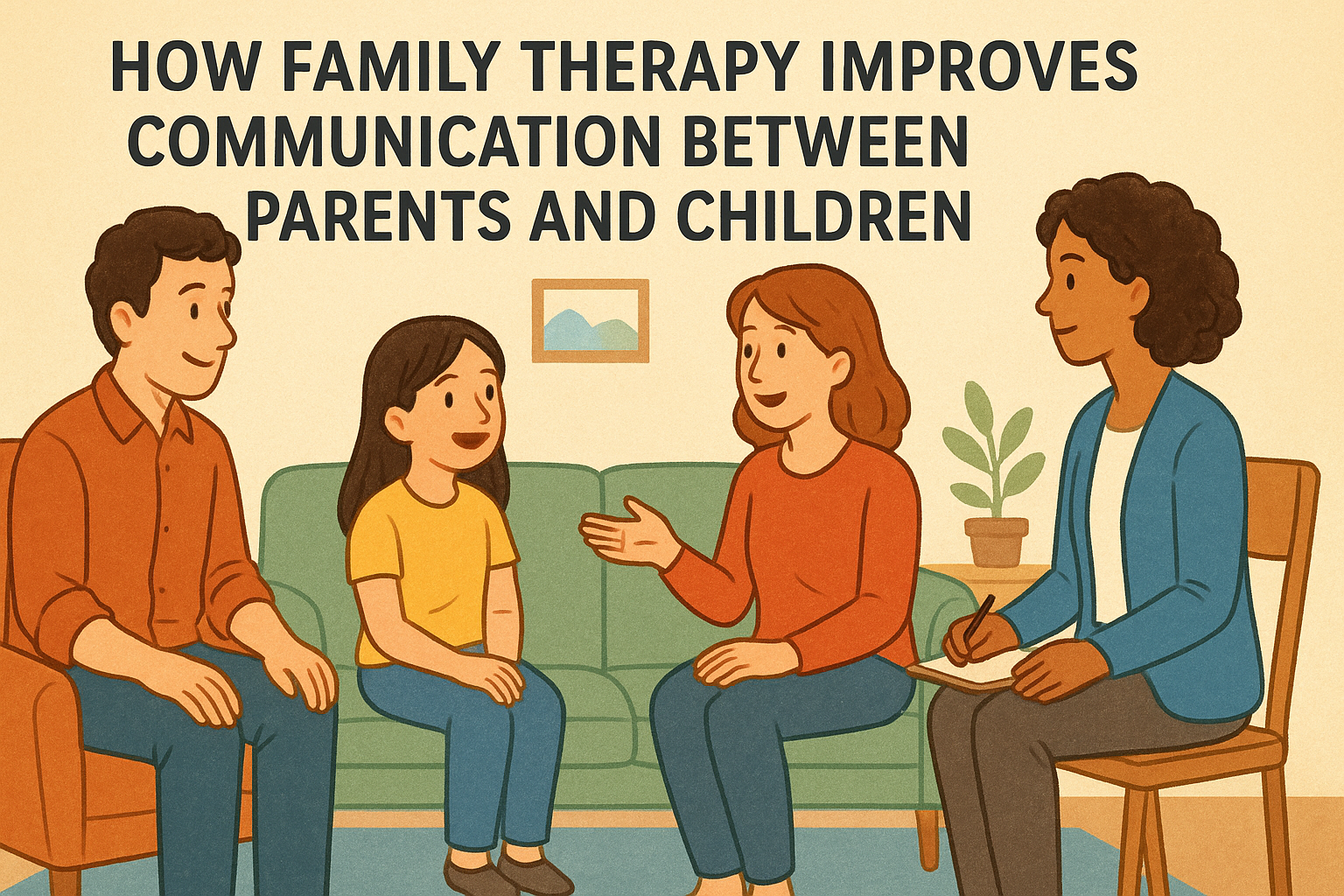 Read more about the article How Family Therapy Improves Communication Between Parents and Children – Best Rehab Centre in Islamabad, Pakistan