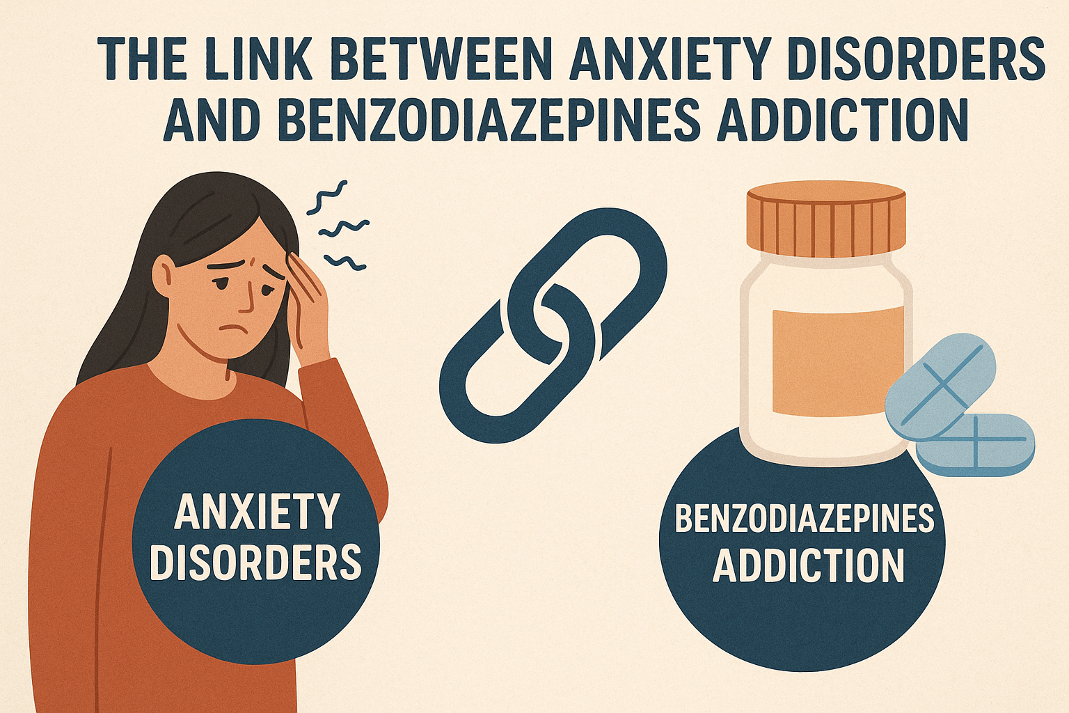 Read more about the article The Link Between Anxiety Disorders and Benzodiazepines Addiction – Best Rehabilitation Center in Islamabad